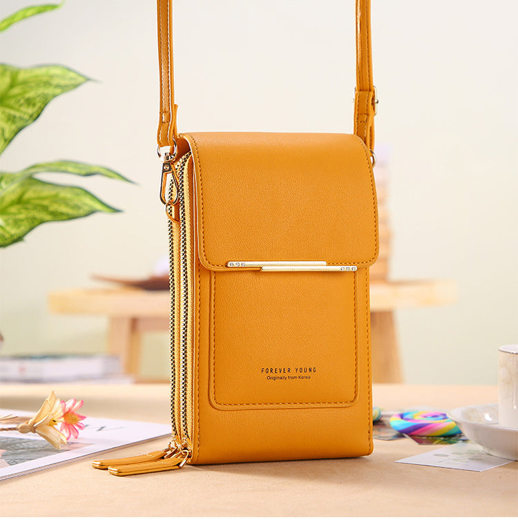 Sac bandoulière tactile pour téléphone
