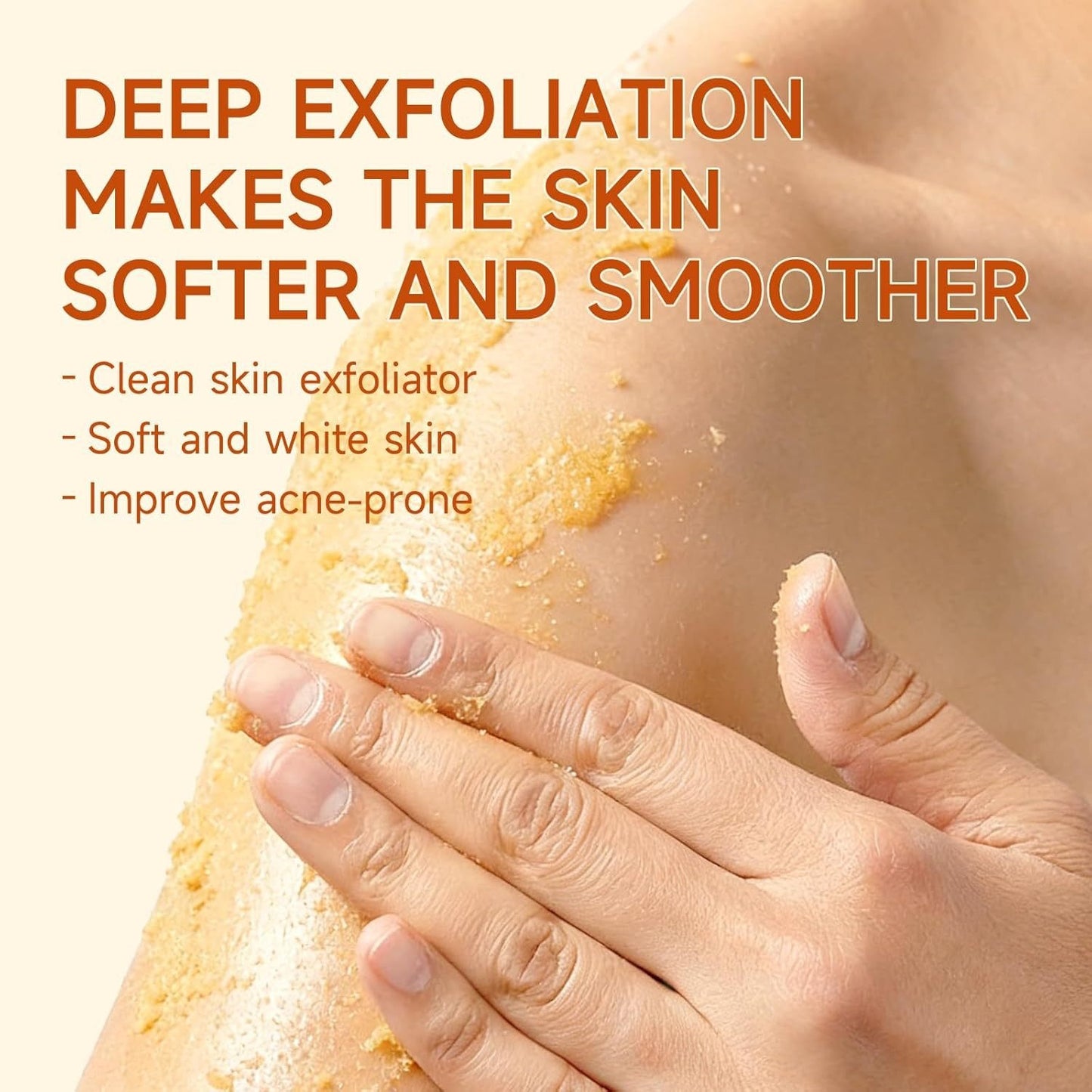 Crème gommante pour le visage au gingembre