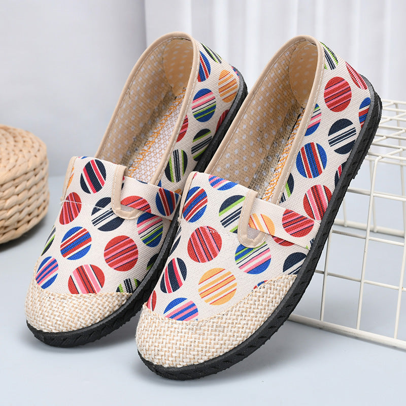 Chaussures simples brodées