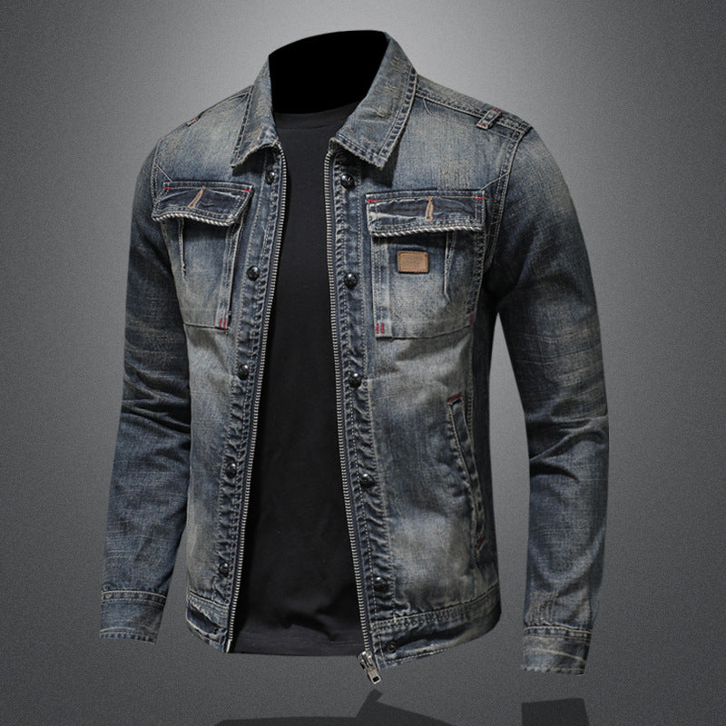 veste en jean pour hommes