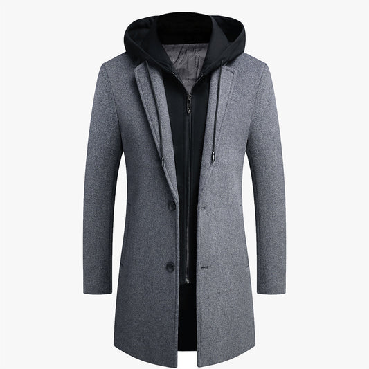 Manteau en laine pour homme