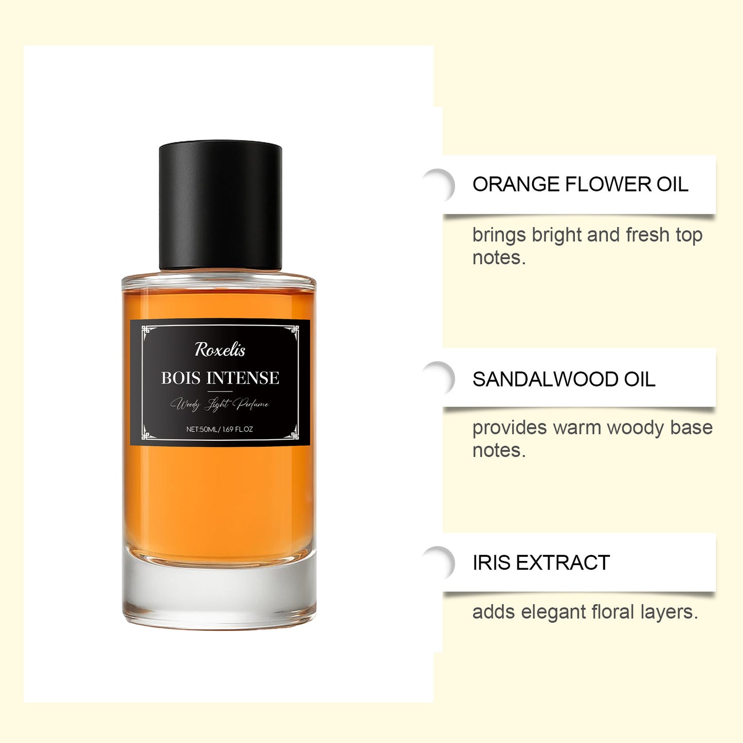 Eau de toilette à la menthe boisée