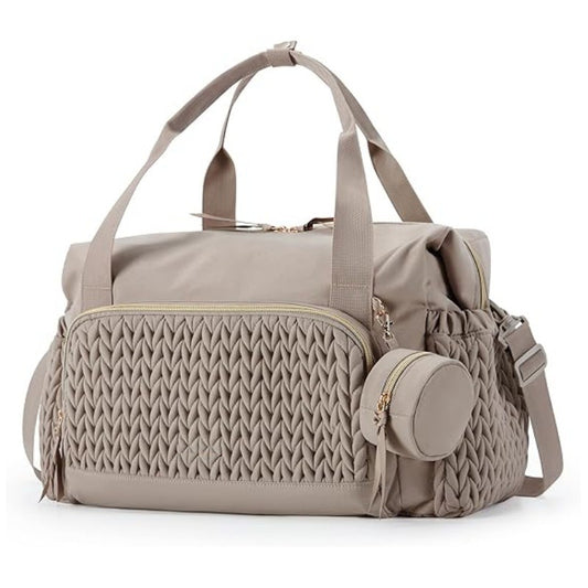 Sac à langer grande capacité avec étui à tétine
