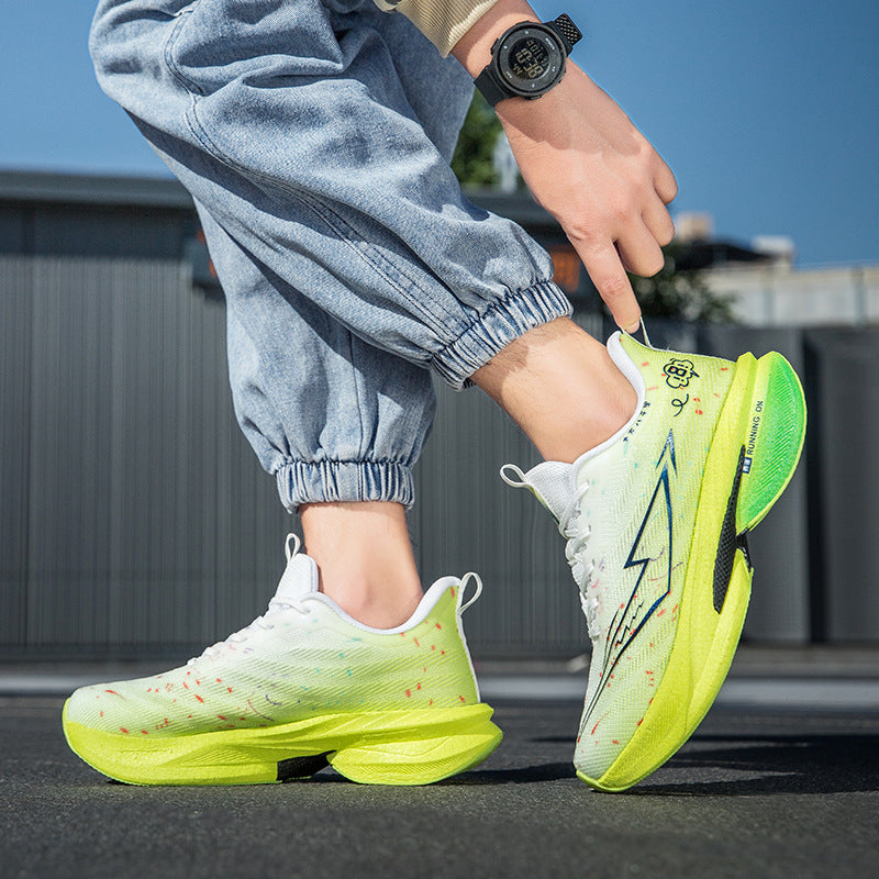 Chaussures de course à plaque en carbone
