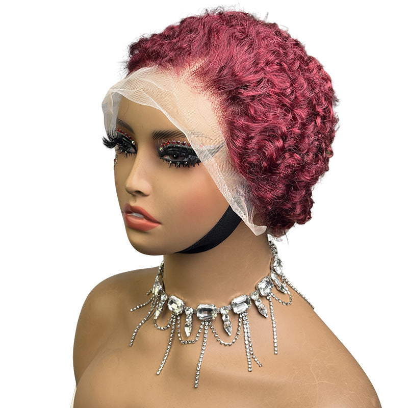 perruque en cheveux humains