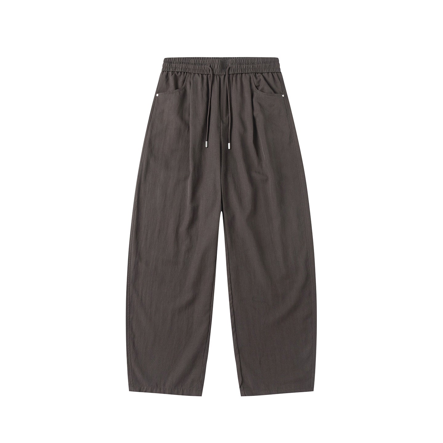 Pantalon décontracté fluide et lisse