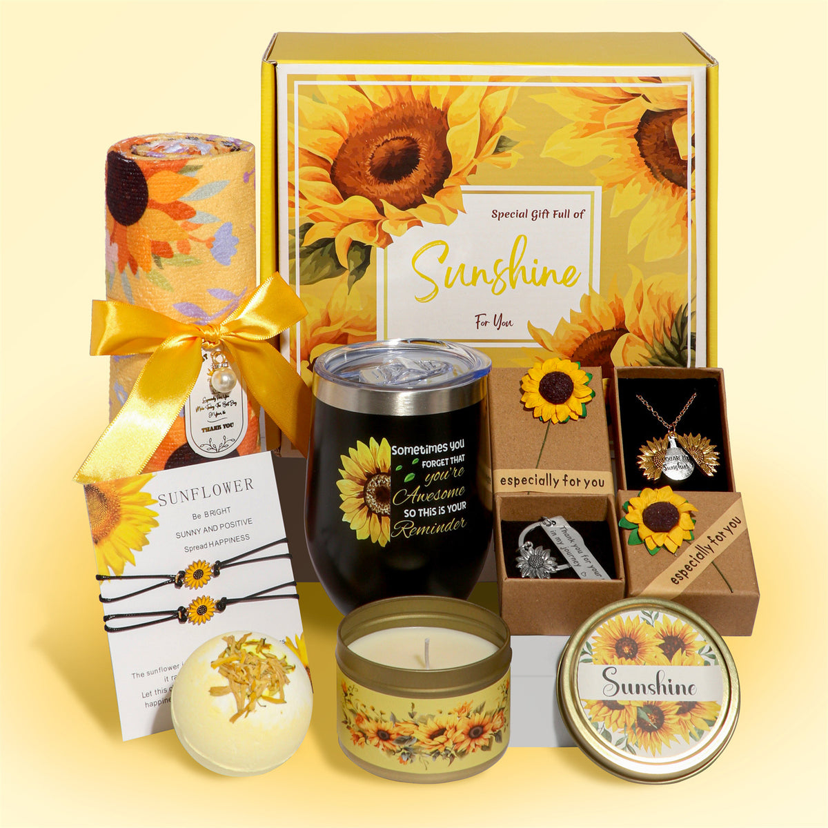 Coffret cadeau de bain d'aromathérapie