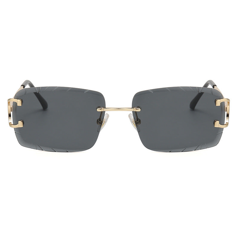 Lunettes de soleil carrées classiques pour hommes avec protection UV400