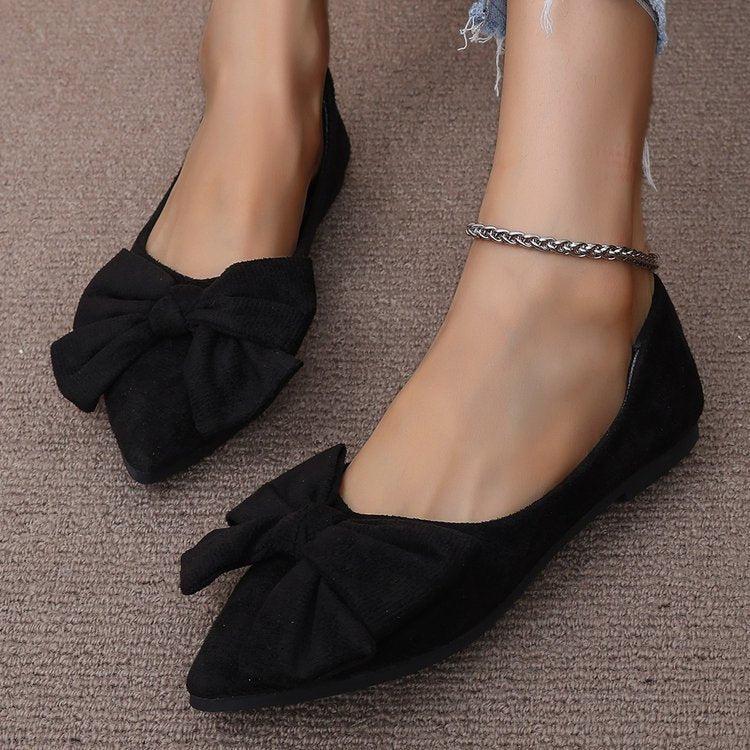 Chaussures plates pointues pour femmes