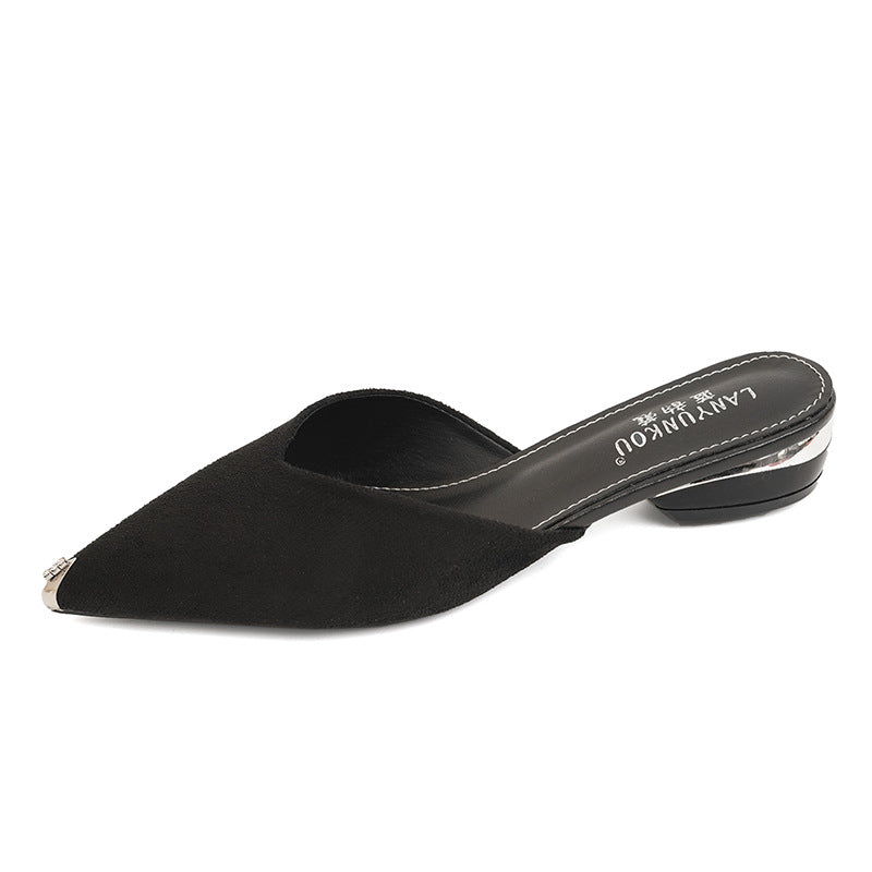 Chaussures :Demi-pantoufle Baotou