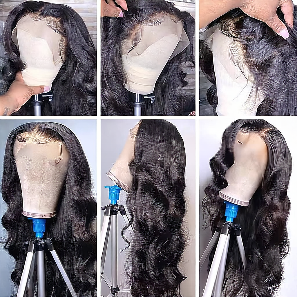 perruque en cheveux humains
