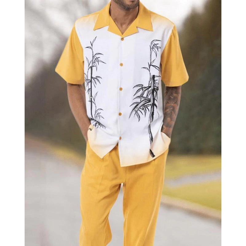 Ensemble de chemises décontractées style plage printemps-été