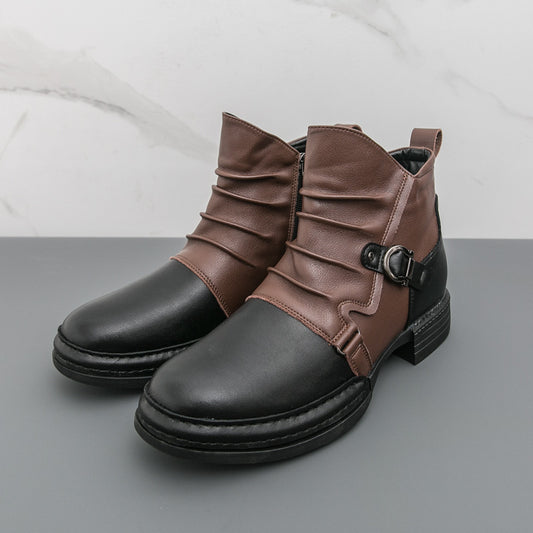 bottes en cuir