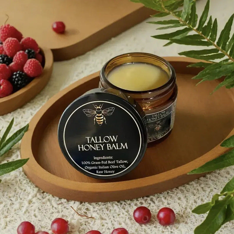Crème hydratante au beurre et au miel