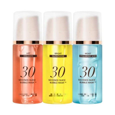 Mousse éclaircissante pour la peau, sans rinçage, en 30 secondes