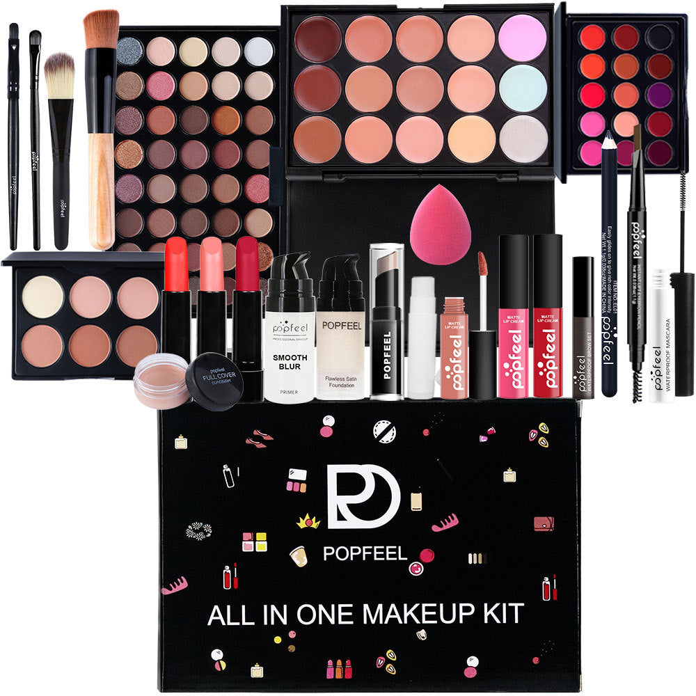 ensemble de cosmetiques de maquillage