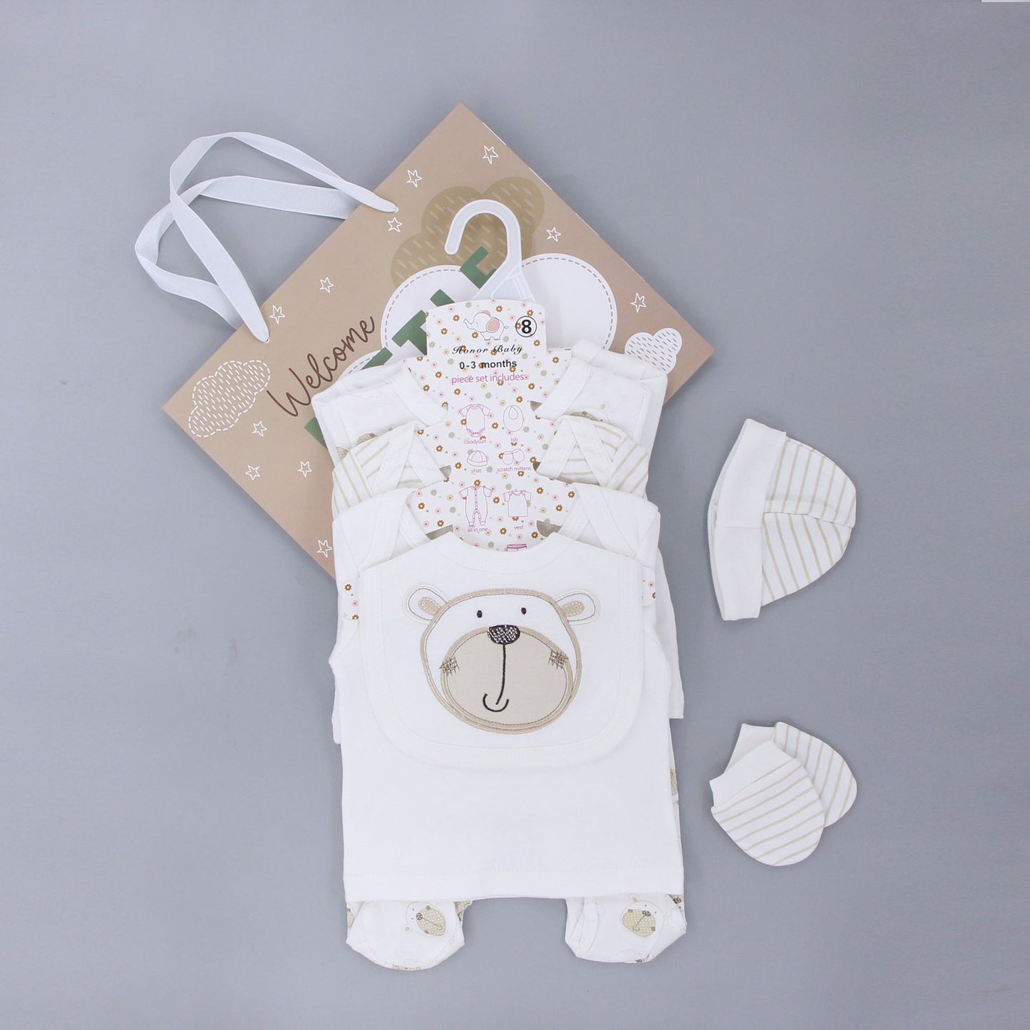 Combinaison en coton pour nouveau-né