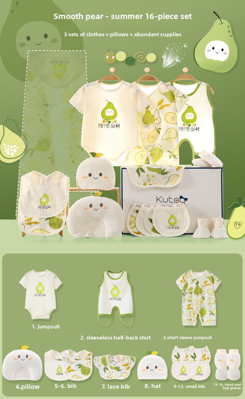 Vêtements légers pour bébé pour l'été
