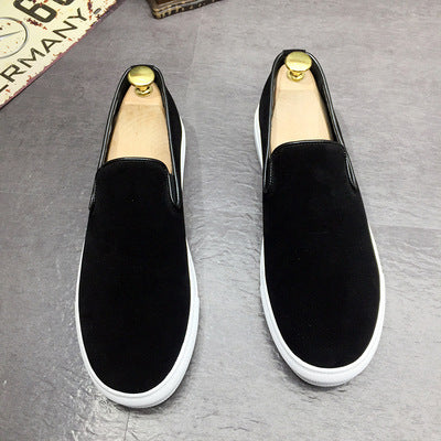 Mocassins à enfiler pour hommes avec strass