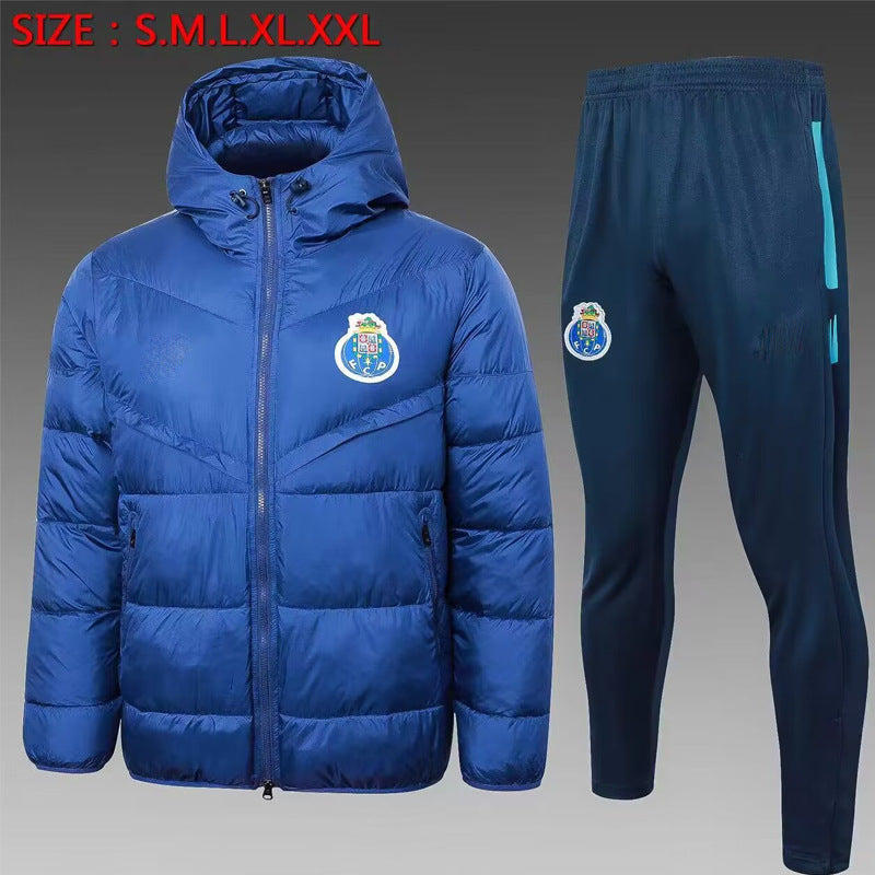 Manteau d'hiver uniforme d'entraînement de football