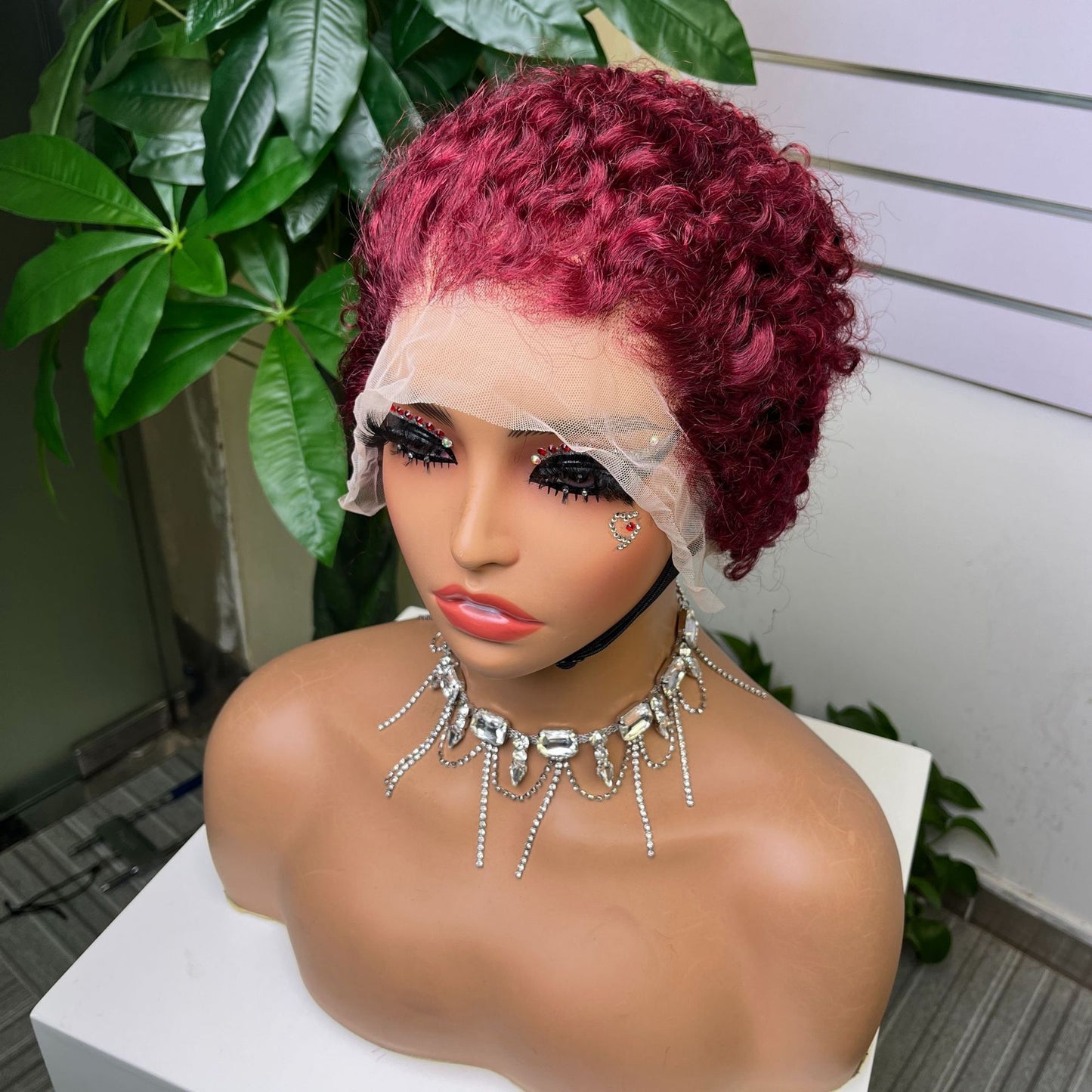perruque en cheveux humains