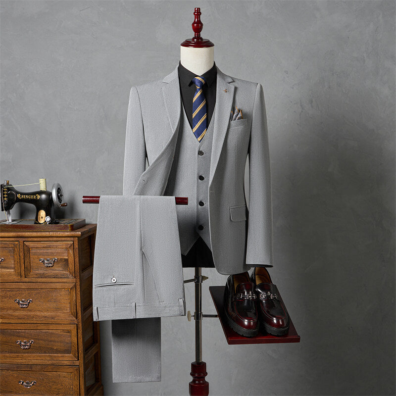 Ensemble costume d'affaires pour homme coupe Slim