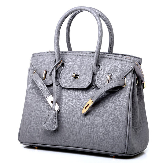 Sac à main tendance pour femme en cuir grainé