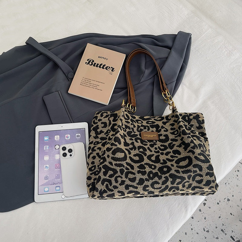 Sac cabas simple en toile à bandoulière