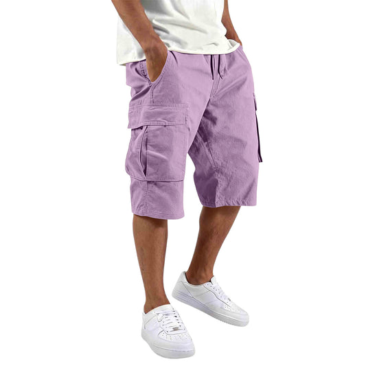 Shorts Cargo pour Hommes Sport Décontracté Multi Poches