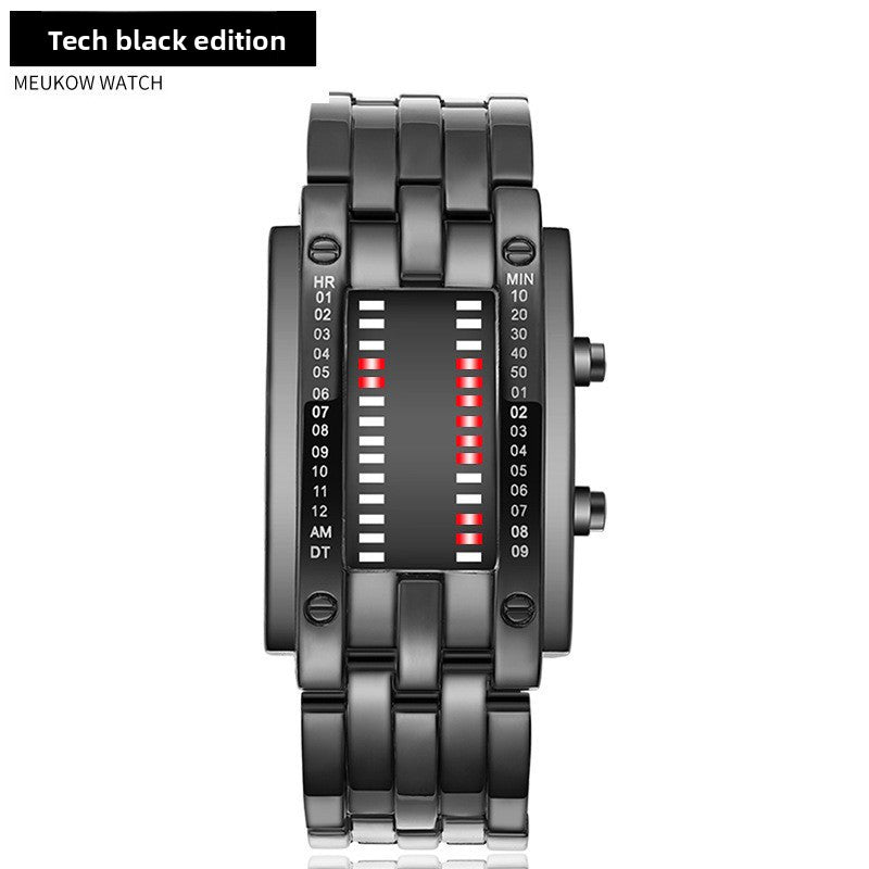 Montre-bracelet numérique à double affichage