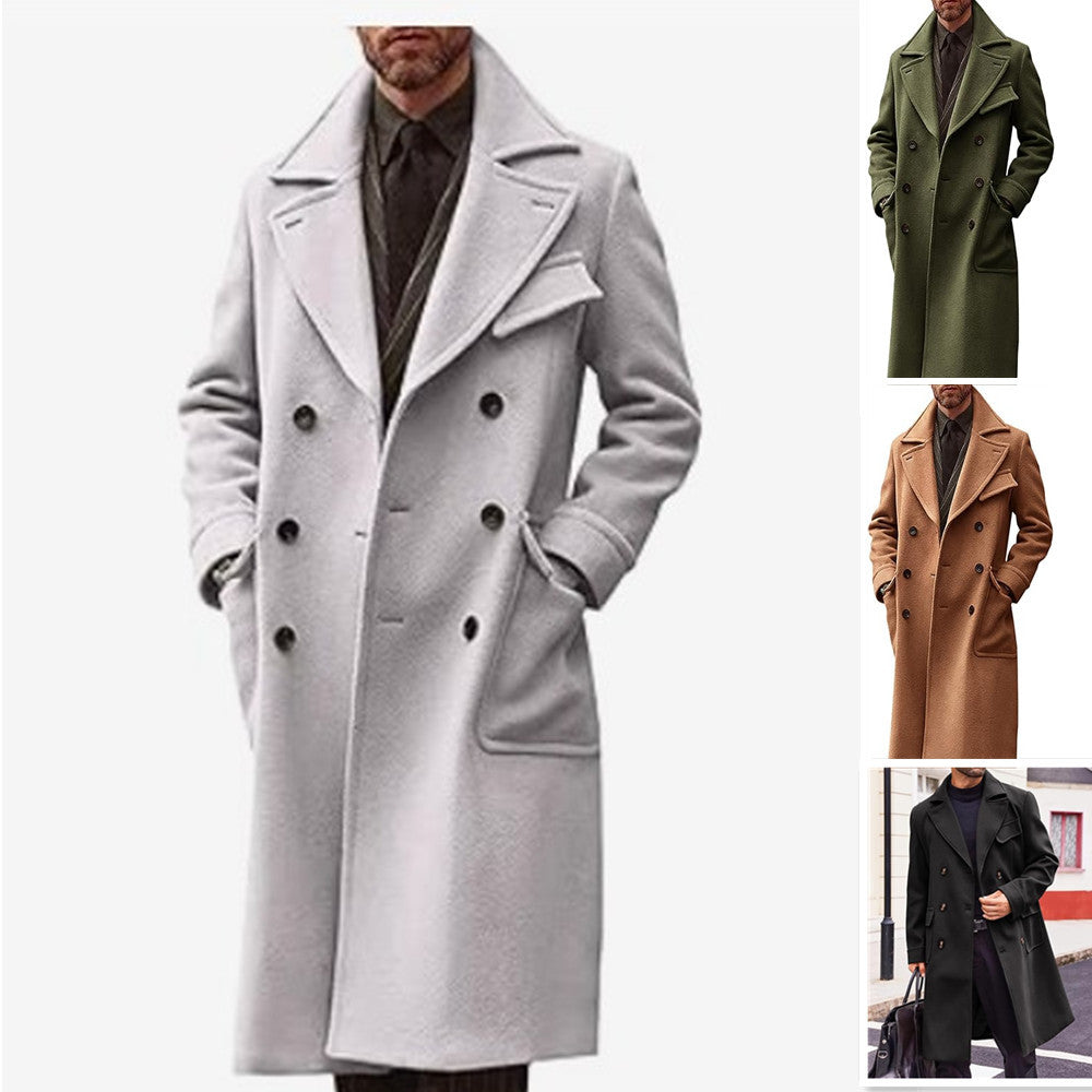 Manteau en laine pour homme