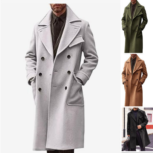 Manteau en laine pour homme
