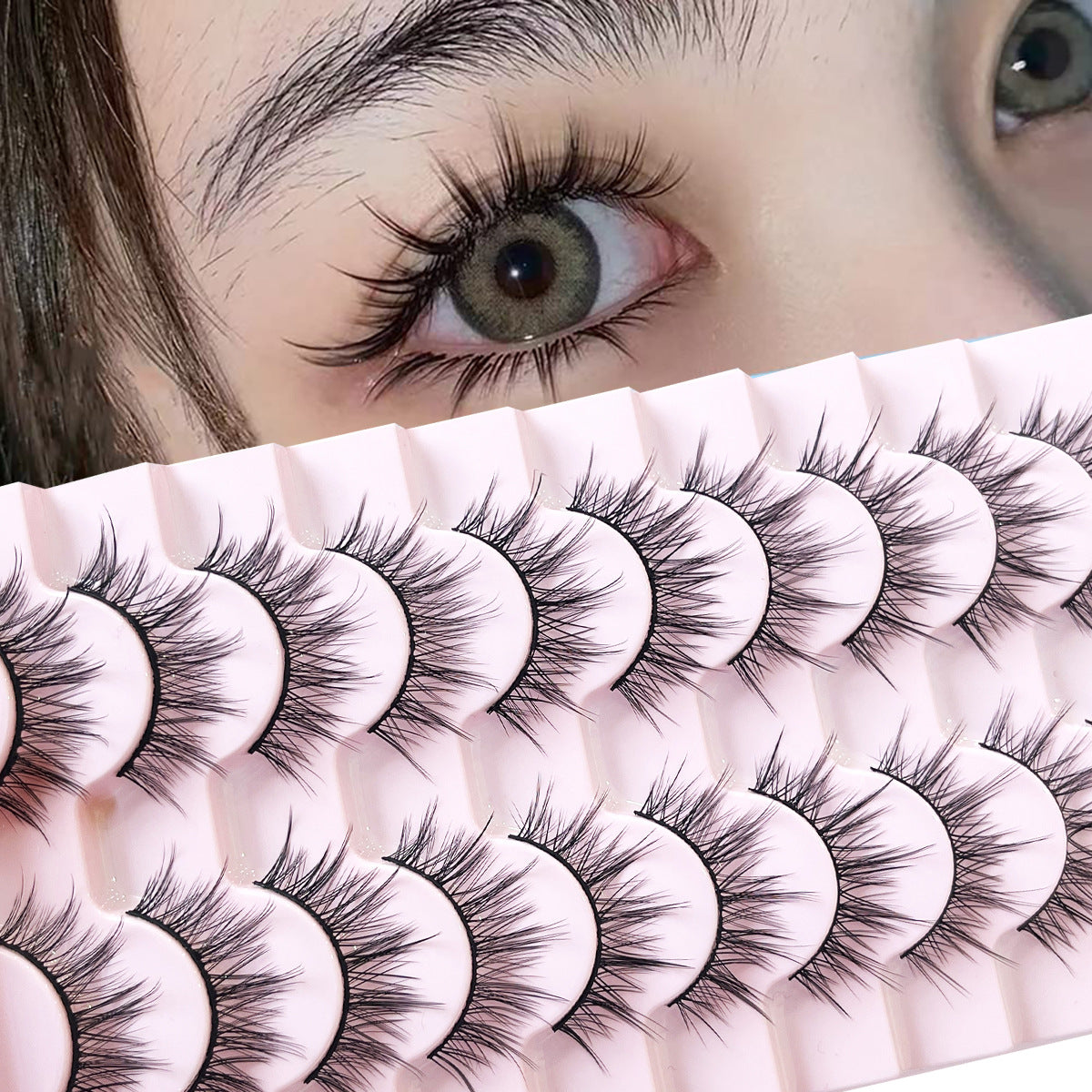 Faux cils 10 paires effet naturel