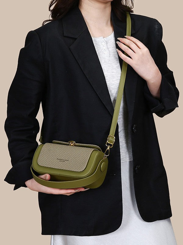 Sac bandoulière en cuir pour femme
