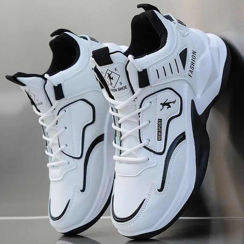 Chaussures de sport décontractées pour hommes, montantes, en maille respirante