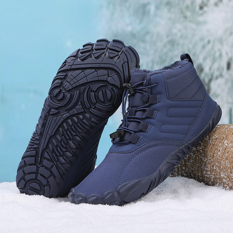 Bottes d'hiver imperméables avec doublure en polaire