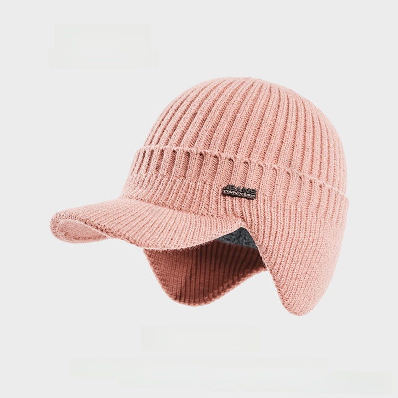 Casquette de baseball en laine doublée polaire