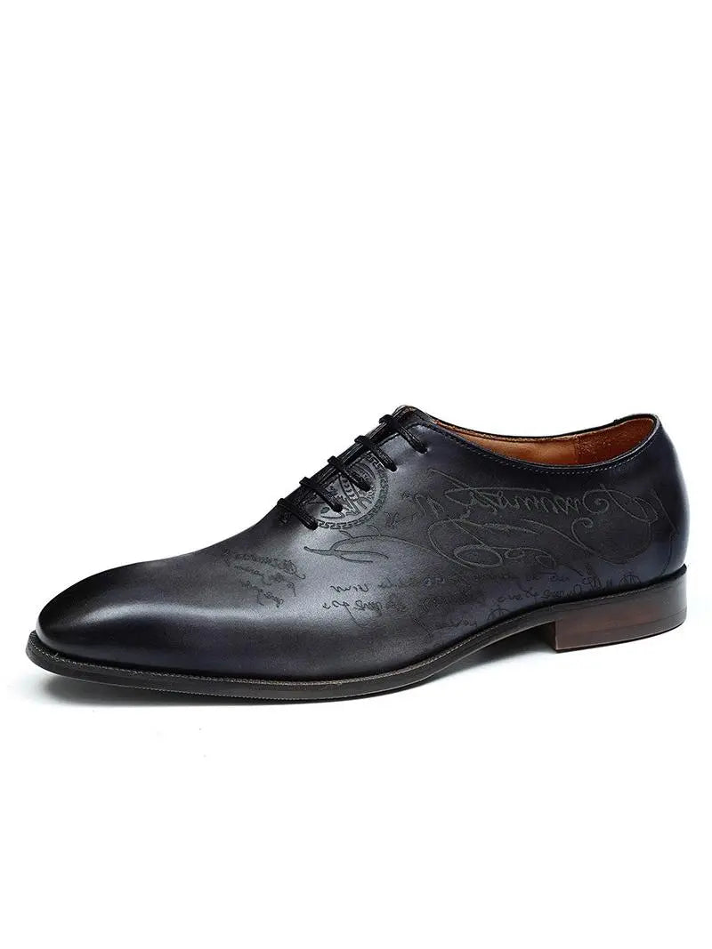 Chaussures habillées Oxford en cuir pour homme