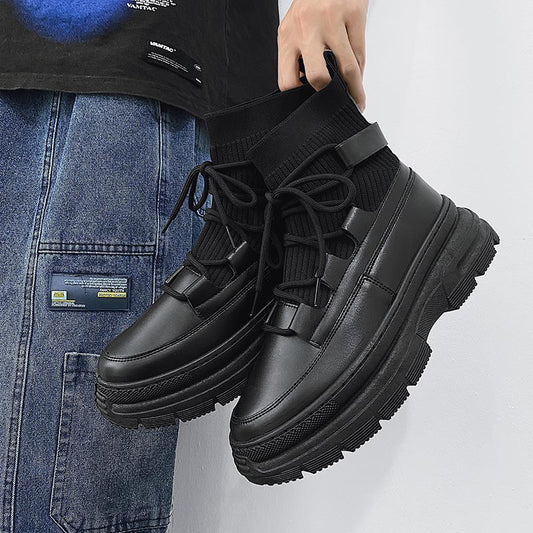 Bottes en cuir pour hommes