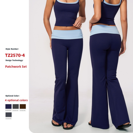 Ensemble de yoga sans coutures pour femmes, taille haute, amincissant le ventre et rehaussant les fesses