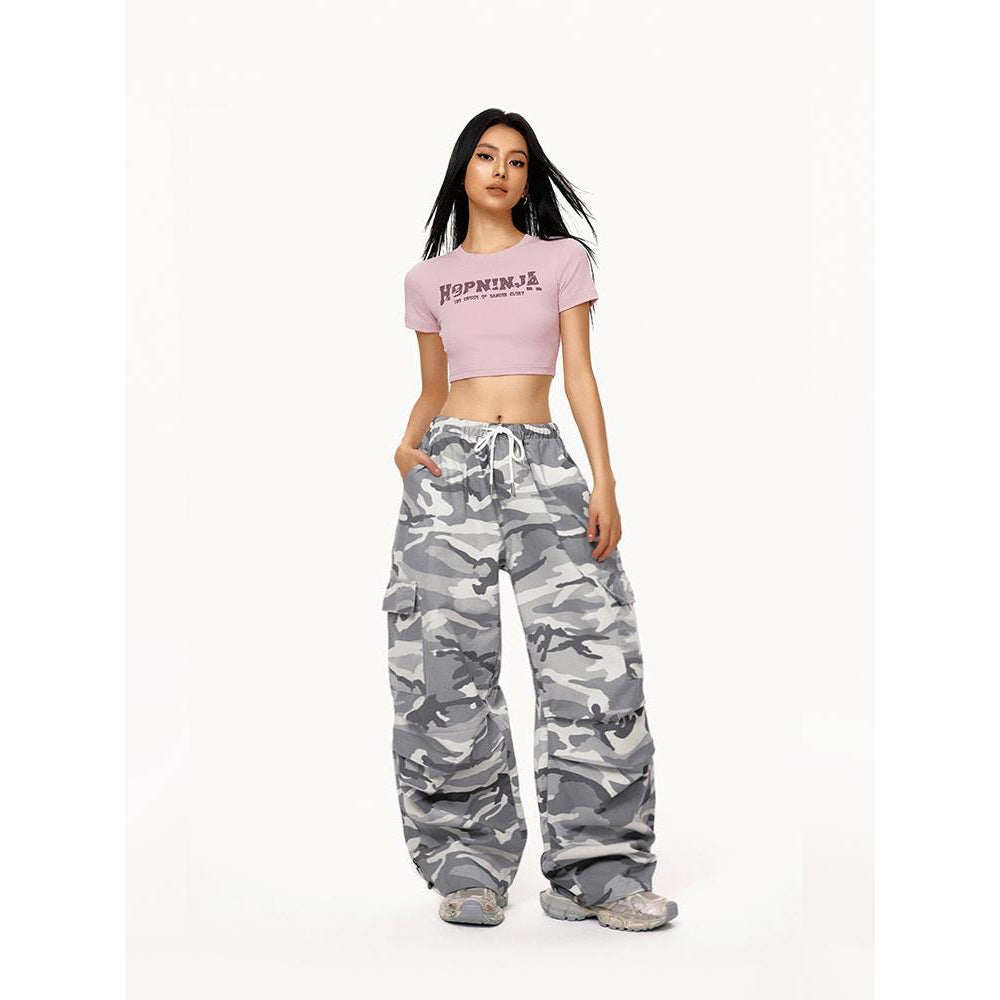 Pantalon décontracté de travail camouflage