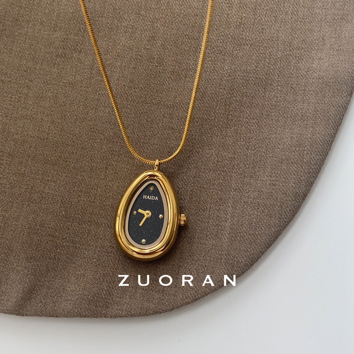 Montre pour femme ZUORAN Design Goutte d'eau de lumière stellaire