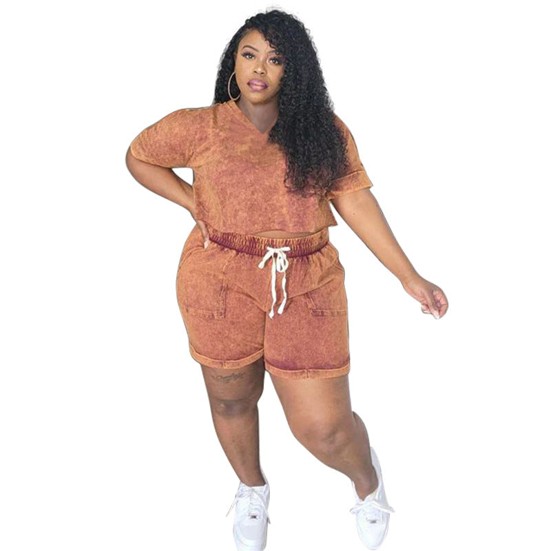 Habit :Short à manches courtes, pantalon décontracté