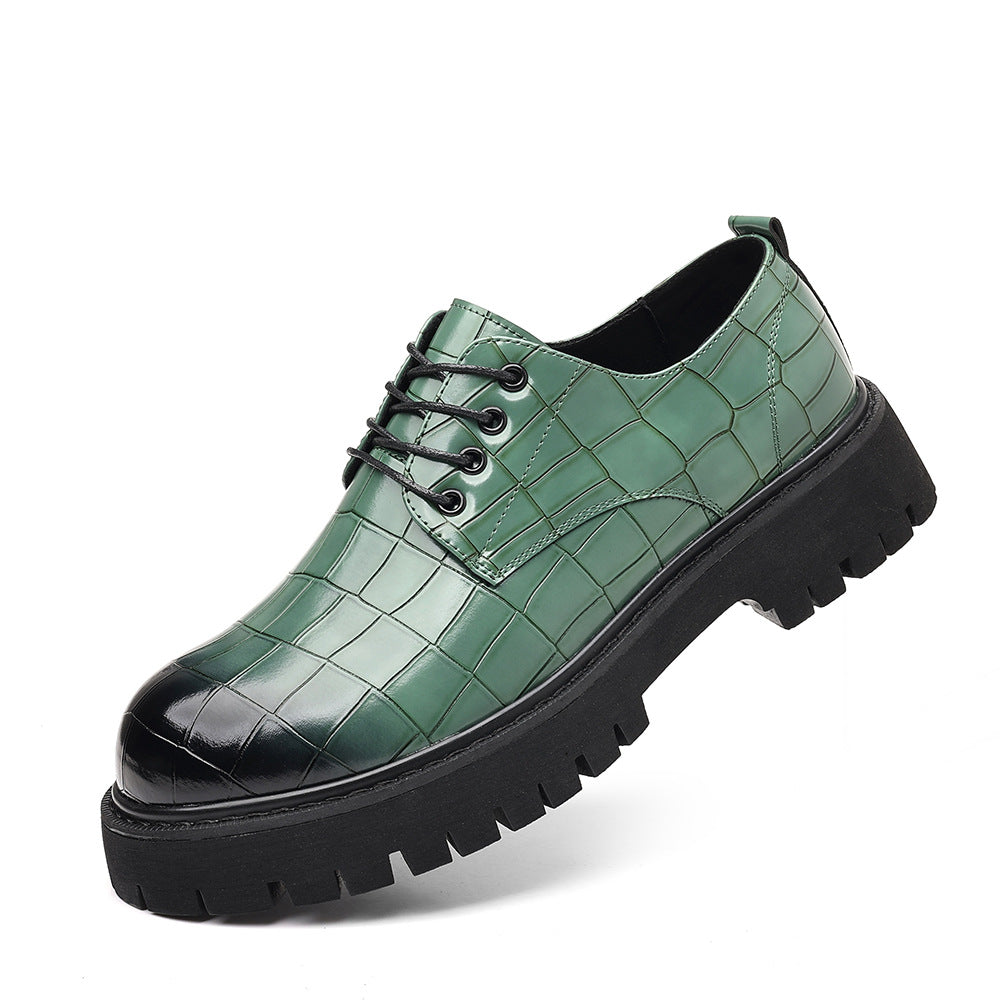 chaussures décontractées en cuir
