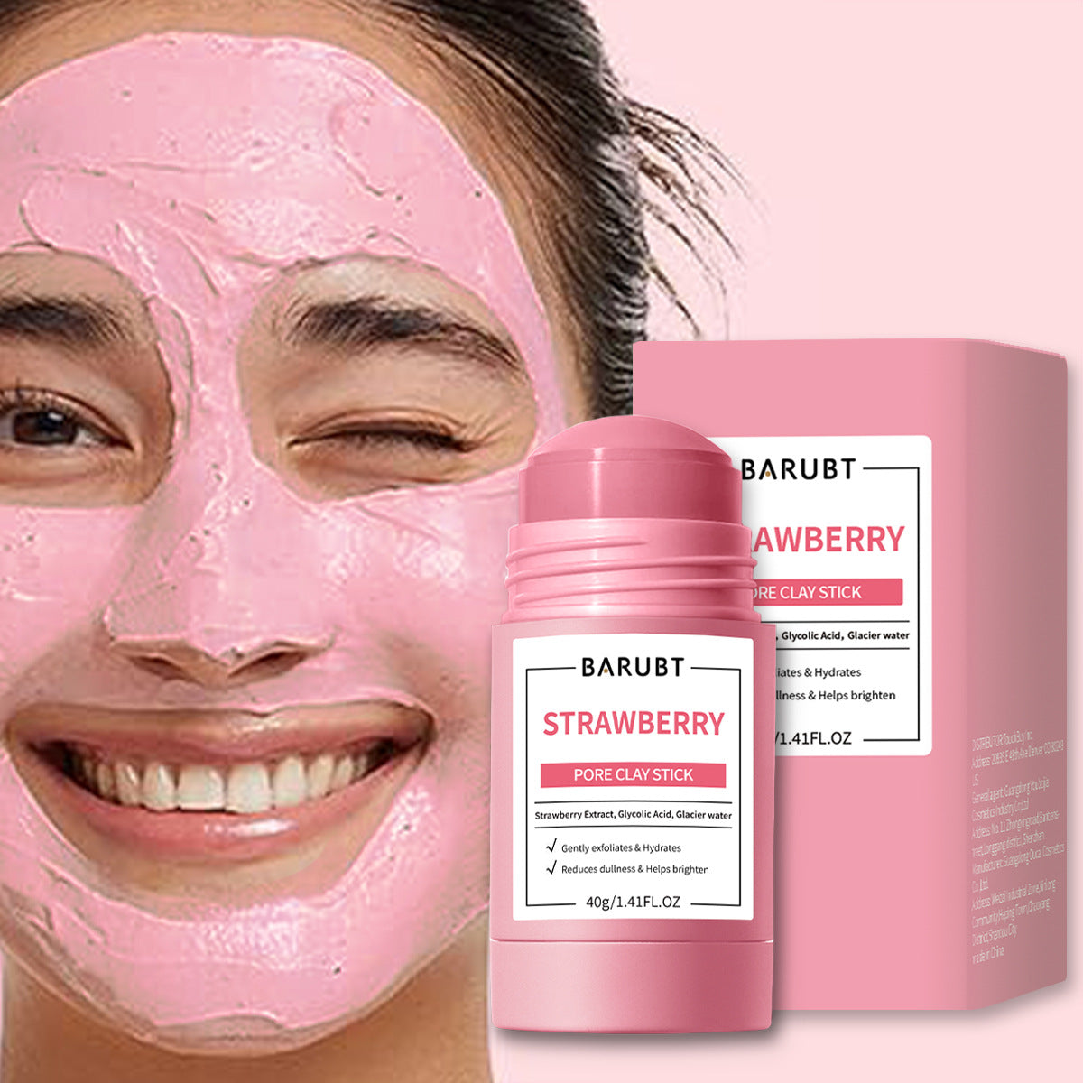 Masque crème de soin pour le visage
