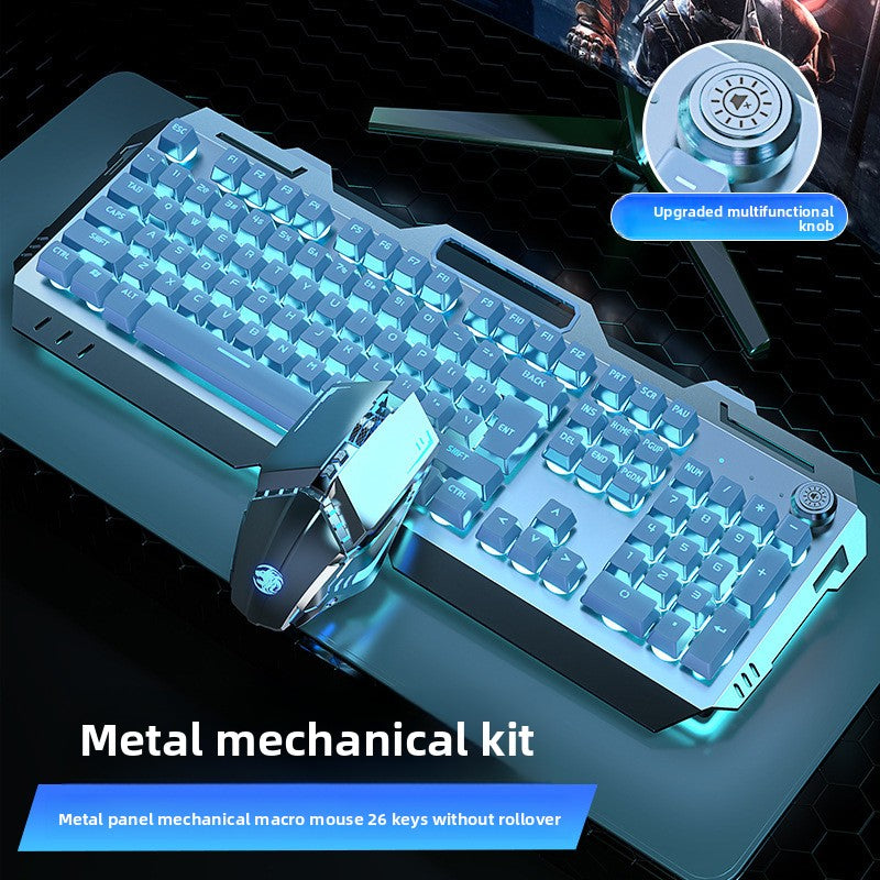 Clavier filaire à sensation mécanique avec rétroéclairage