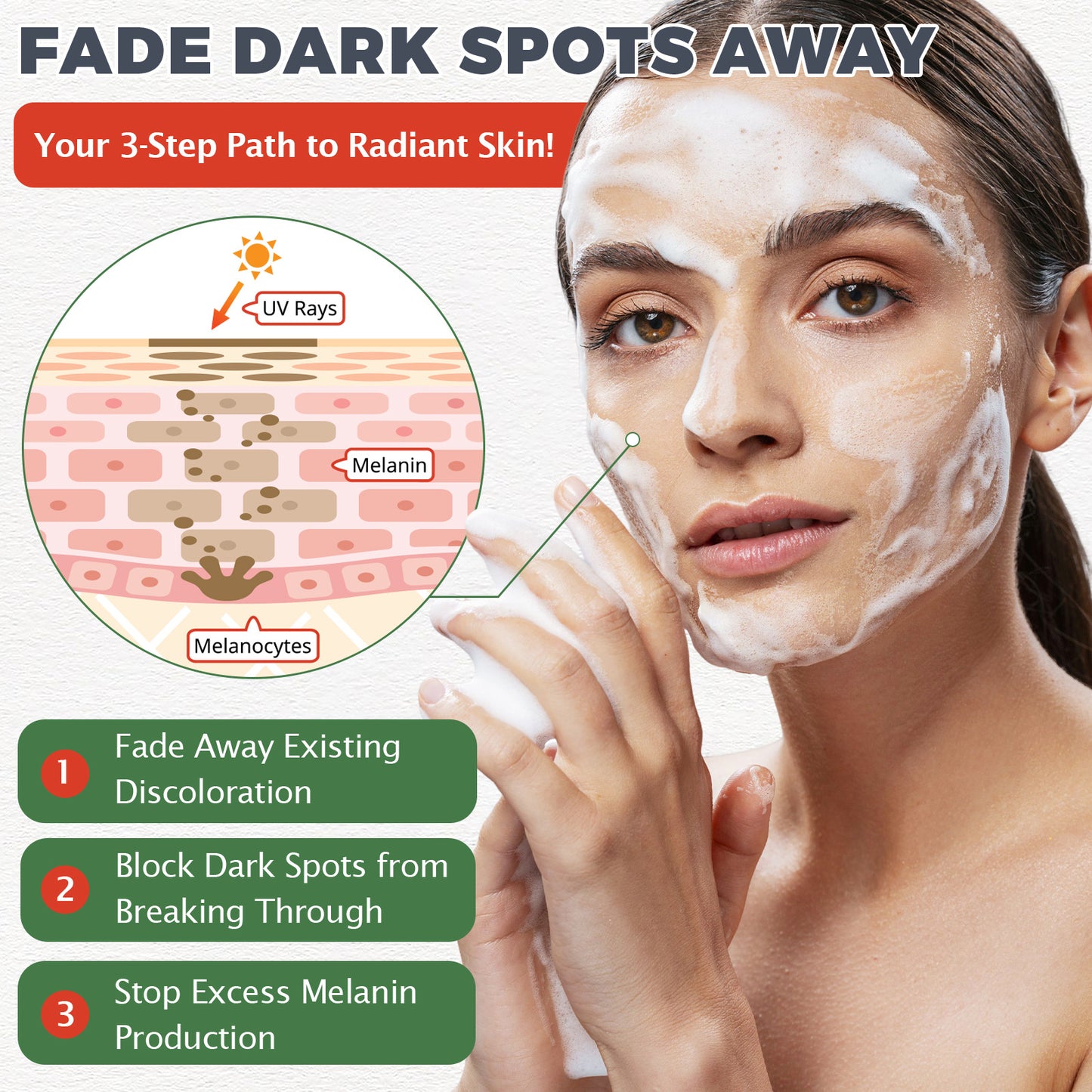Savon noir africain Elaimei pour le bain 100g