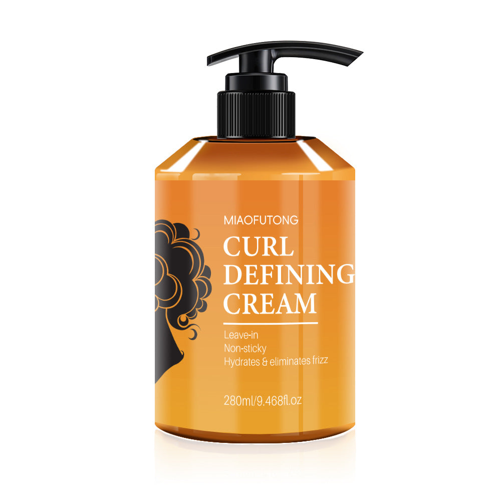 Crème Définissante de Boucles Élastiques pour Cheveux Naturellement Rebondissants
