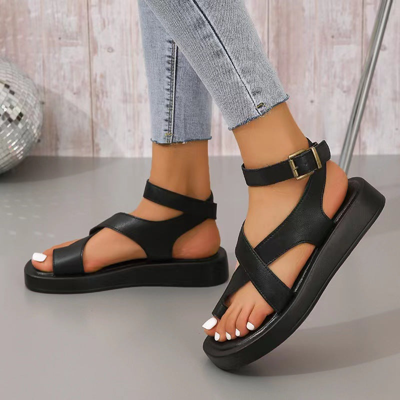 Sandales à boucle pour femmes