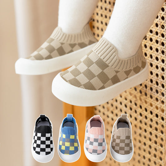 Chaussures pour tout-petits à semelle souple et respirante